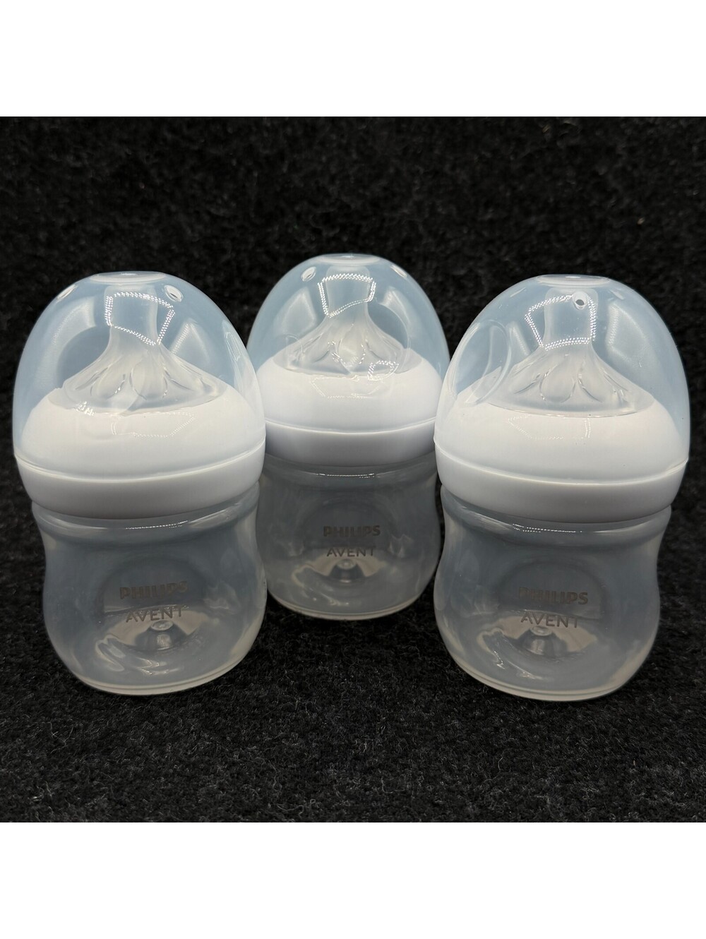 Philips Avent Natural Baby Bottles Slow flow/ Flow 2, 3 Pack 4 oz